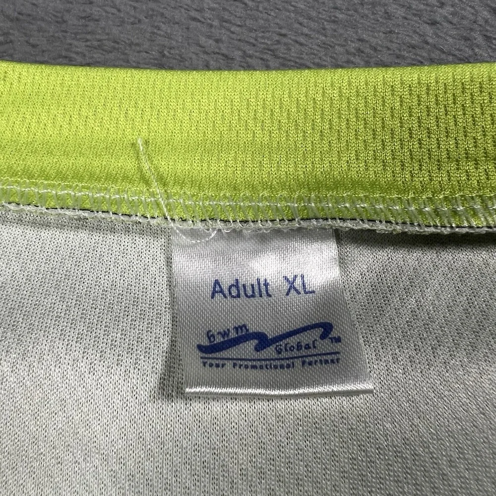 West Michigan WhiteCaps Jersey Mens XL Neon Yellow MiLB Baseball Shirt Minors
